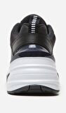 Nike M2K Tekno Leather Unisex Sneaker Hakiki Deri Spor Ayakkabı Siyah Yükseklik 4cm