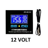 ZFX-W1412A 12Volt 16A LCD Pano Tip Termostat Kuluçka Makinalarına Uygun