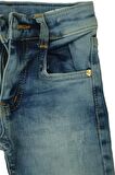 Erkek Çocuk Slim Buz Mavi Kot Pantolon-2808