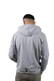 Erkek Exıt Kanguru Gri Kapüşonlu Sweatshirt-904