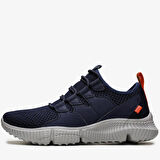Skechers Zubazz - Snowford Memory Foam Navy Mens Sneaker Hafızalı Taban Erkek Günlük Spor Ayakkabı Lacivert