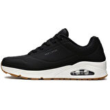 Skechers Uno-Stand On Air Memory Foam Mens Sneaker Hafızalı Taban Erkek Günlük Spor Ayakkabı Siyah