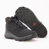 Salomon Outsnap Climasalomon Waterproff Womens Outdoor Shoes Black Su Geçirmez Nefes Alan Kadın Bot Siyah