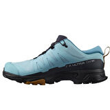 Salomon X Ultra 4 Gore Tex Womens Outdoor Shoes Su Geçirmez Nefes Alabilen Lastik Bağcıklı Kadın Outdoor Ayakkabı Mavi