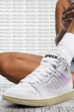 Nike Jordan Access GS Leather Unisex Sneaker White Hakiki Deri Bilekli Jordan Spor Ayakkabı