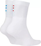 Nike Dri Fit Heritage Ankle Unisex Sock Çorap 2 li Beyaz 