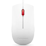Lenovo Essential USB Kablolu Beyaz Mouse -4Y50T44377