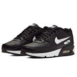 Nike Air Max 90 Leather Unisex Sneaker Hakiki Deri Günlük Ayakkabı Siyah