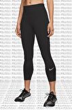 Nike Epic Lux Crop Leggings Buhar Bariyer Cepli Süper Toparlayıcı Tayt Siyah