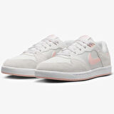 Nike SB Alleyoop Womens Leather Sneaker White Hakiki Deri Günlük Spor Ayakkabı Beyaz