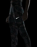 Nike Fast Dri-Fit 3 Cepli Yüksek Belli Koşu Taytı