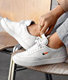 Nike Court Vintage PRM Leather Sneaker Gerçek Deri Beyaz Günlük Spor Ayakkabı