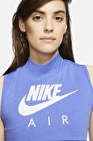 Nike Women's Mock Tank Boğazlı Yaka Mor Atlet 