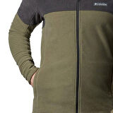 Basin Trail III Full Zip Erkek Yeşil Outdoor Polar AO0560-397