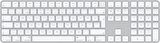 Apple Magic Keyboard Sayısal Tuş Takımlı MK2C3TQ/A Türkçe Q Kablosuz Klavye