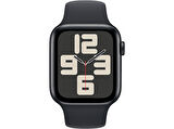 APPLE Watch SE 2023 GPS MRE93TU/A  44 mm Gece Yarısı Alüminyum Kasa ve Gece Yarısı Spor Kordon - M/L