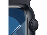APPLE Watch Series 9 GPS + Cellular MRMV3TU/A  45 mm Grafit Paslanmaz Çelik Kasa ve Gece Yarısı Spor Kordon - S/M