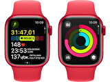 APPLE Watch Series 9 GPS + Cellular MRYE3TU/A  45 mm PRODUCT(RED) Alüminyum Kasa ve (PRODUCT)RED Spor Kordon - S/M