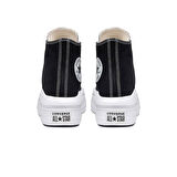 Converse Chuck Taylor All Star Move Platform Kadın Günlük Ayakkabı 568497C Siyah