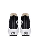 Converse Chuck Taylor All Star Move Platformlu Bilekli Sneaker Kanvas Boğazlı Ayakkabı Siyah 568497C
