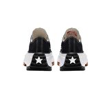 Converse Run Star Hike Canvas Platform Sneaker Kadın Günlük Ayakkabı Siyah-Beyaz 168816C