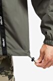 Nike Air Men Jacket Loose Fit Yarım Fermuarlı Haki Ceket