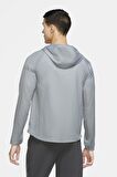 Nike Essential Running Jacket Toplanabilir Gri Erkek Ceket 