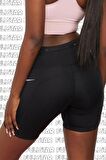 Nike Epic Fast Women's Running Shorts Tayt 3 Cepli Biker Tayt Şort Siyah