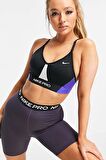 Nike Pro 365 Shorts Tights Yüksek Belli Biker Tayt Şort Mor