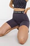 Nike Pro 365 Shorts Tights Yüksek Belli Biker Tayt Şort Mor