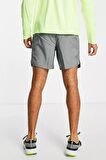 Nike Challenger Dri Fit 7'' 2 in 1 Running Shorts Gray ikisi Bir Arada Taytlı Koşu Şortu Gri