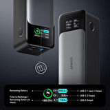 Anker 737 Powercore 24K Taşınabilir Şarj Cihazı - GANPrime 140W PD 24000 mAh - A1289 (Anker Türkiye Garantili)