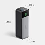 Anker 737 Powercore 24K Taşınabilir Şarj Cihazı - GANPrime 140W PD 24000 mAh - A1289 (Anker Türkiye Garantili)