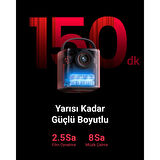 Anker Nebula Mars 3 Air Akıllı Taşınabilir Projeksiyon Cihazı - Netflix Lisanslı - 400 ANSI-Lumen - Native 1080P - Dolby Digital Ses - 150 inç Görüntü - (Anker Türkiye Garantili)