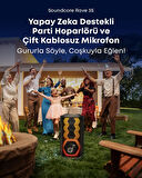 ANKER Soundcore Rave 3S 200W AI Karaoke Bluetooth Hoparlör Party Hoparlörü (Yapay Zeka destekli Vokal kaldırma ) Siyah