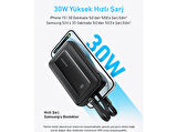 ANKER 20K 30W C-L Taşınabilir Şarj Cihazı Siyah - A1681