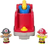 Fisher-Price Little People Yardımsever İtfaiye Arabası.