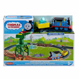 Orjinal Fisher Price Thomas ve Arkadaşları Thomas Tren ve Vinç Cranky The Crane Cargo Drop HGY79