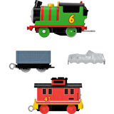 Orjinal Thomas ve Arkadaşları Pilli Motorlu Büyük Trenler PERCY Fisher Price Thomas Pilli Motorlu Tren