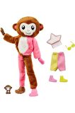 Barbie Cutie Reveal Bebekler Tropikal Orman Serisi - Maymun Hkp97-hkr01