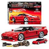 Mattel Brick Shop ™ Hot Wheels® Elite Serisi - '90 Acura Nsx Yapı Oyuncağı Seti (876 Parça), Koleksiyoncular Için JFT17