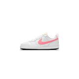 Nike Court Borough Low 2 (Gs) Çocuk Günlük Ayakkabı BQ5448-108 Beyaz