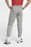 Nike Dri Fit Fleece Tapared Running Konik Gri Eşofman Altı DB