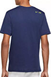 Nike Air Sportswear Mens Printed Tee Erkek Lifestyle Tişört Lacivert
