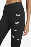 Nike Epic Fast Run Division Running Leggings Toparlayıcı Siyah Kadın Tayt