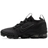 Nike Air VaporMax Flyknit  Unisex Sneaker Black Unisex Günlük Spor Ayakkabı Siyah