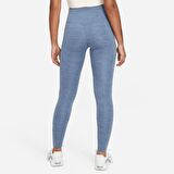 Nike One Performance Training Dri Fit Leggings Toparlayıcı İç Cepli Mavi Tayt