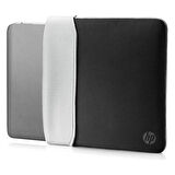HP 14.1" Neopren Çift Taraflı Dizüstü Bilgisayar ve Notebook Kılıfı Siyah 2F2J1AA