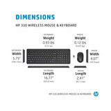 HP 330 Kablosuz Klavye-Mouse Set Ingilizce Klavye