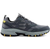 Skechers Hillcrest Leather Memory Foam Outdoor Sneaker Hafızalı Taban Hakiki Deri Erkek Outdoor Ayakkabı Gri